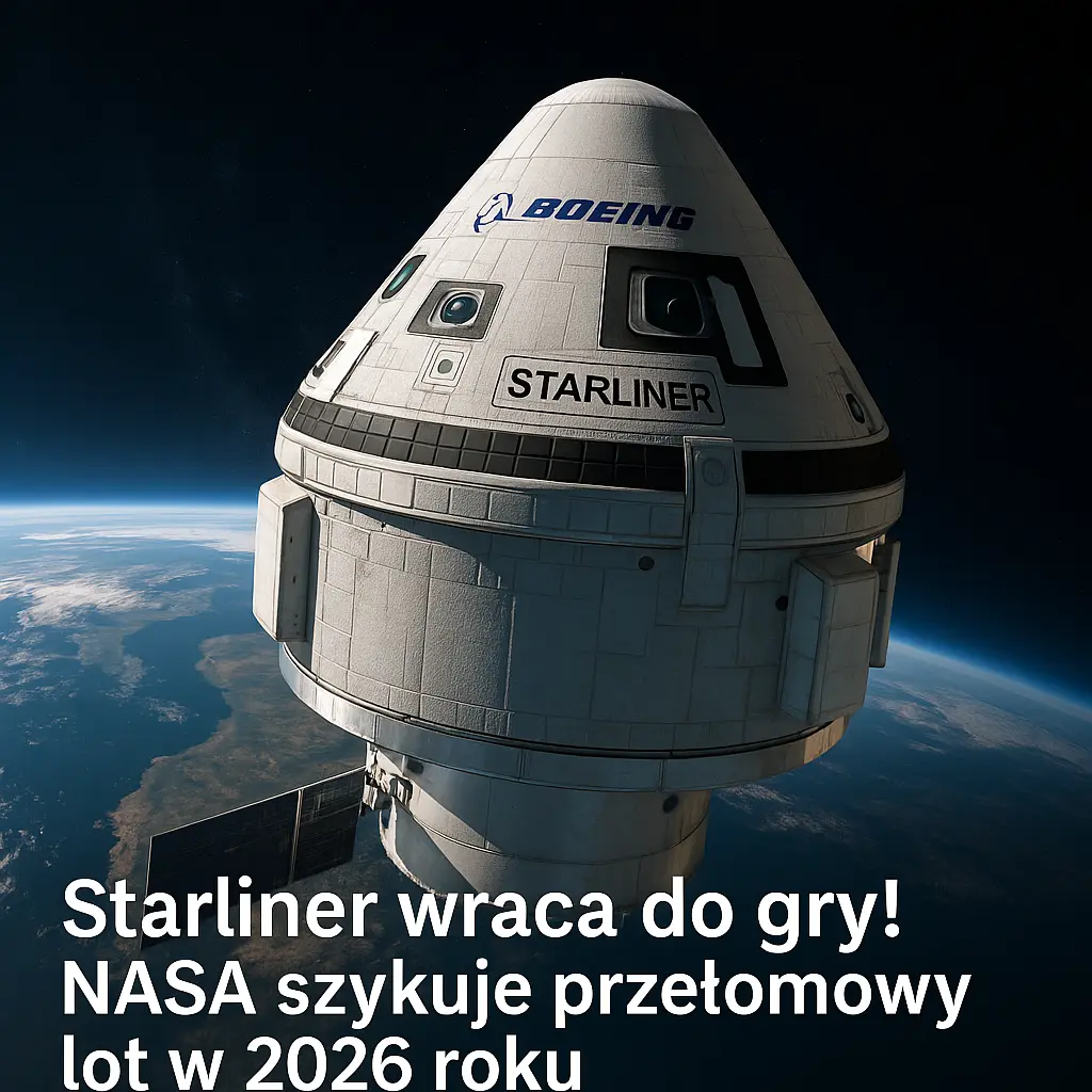 Starliner wraca do gry! NASA szykuje przełomowy lot w 2026 roku – to będzie moment prawdy dla Boeinga