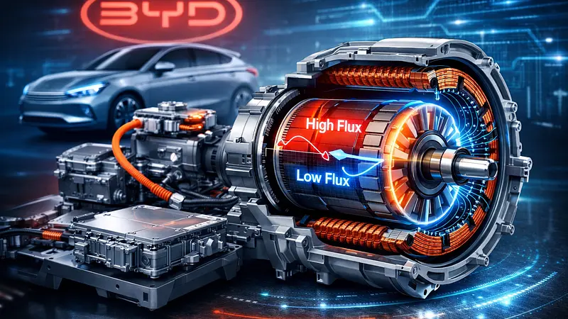 BYD znowu to zrobił! Ten silnik elektryczny może wywrócić rynek aut do góry nogami