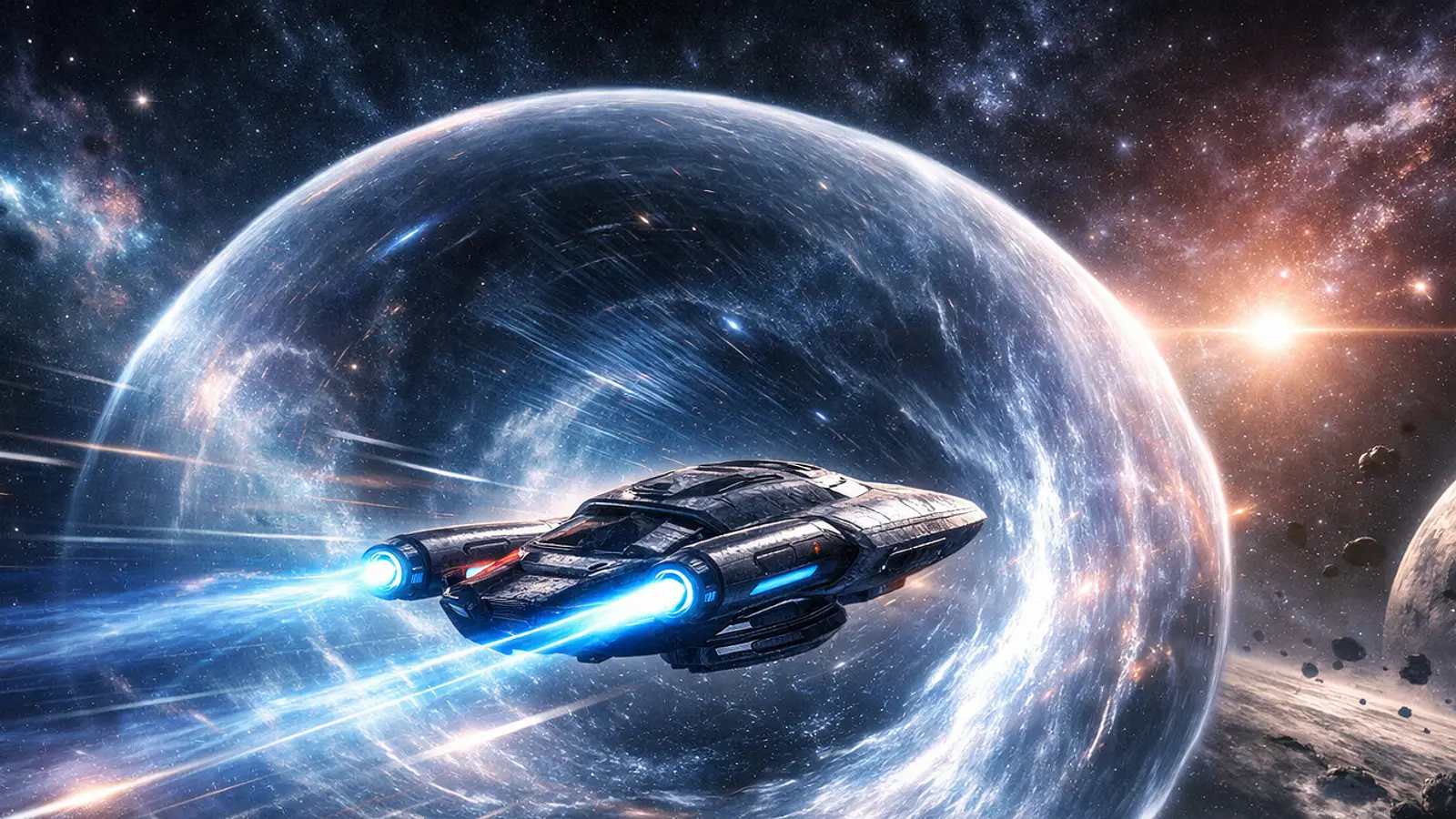 Napęd Alcubierre’a – teoria podróży szybszych niż światło, która zmienia wyobrażenie o kosmosie