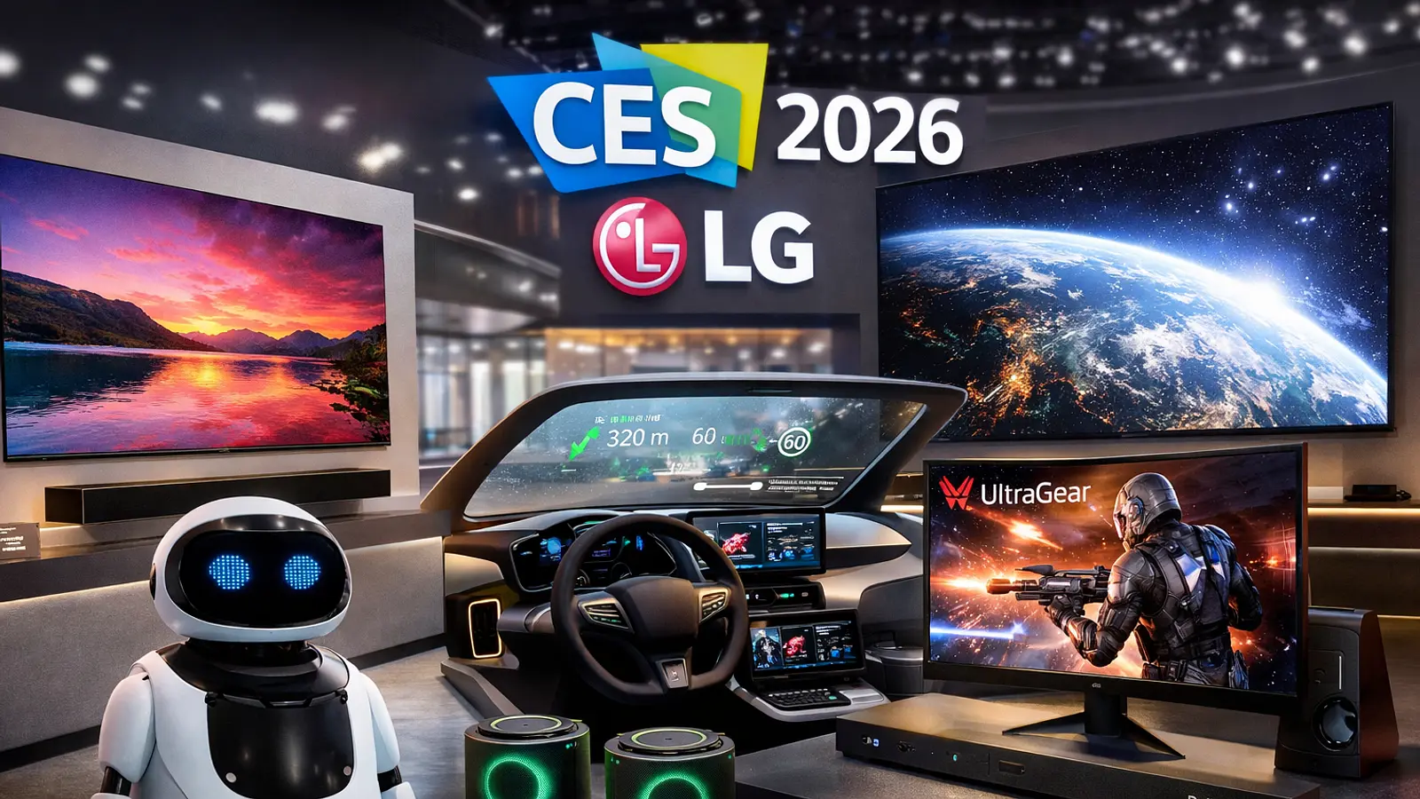 LG prezentuje nowe telewizory OLED, AI i roboty na CES 2026