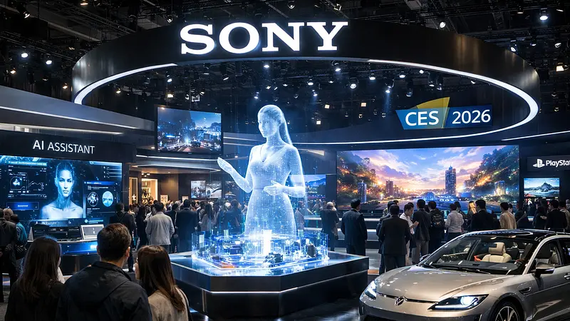 Sony na CES 2026 zaskakuje branżę. Nowa wizja technologii, rozrywki i AI