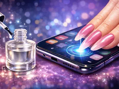 Ten lakier może zmienić sposób korzystania ze smartfona. Naukowcy rozwiązują problem długich paznokci