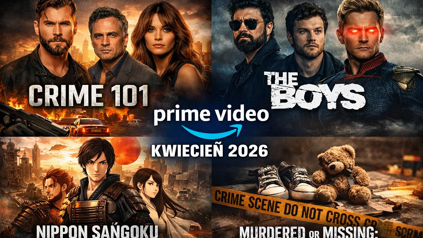 Prime Video w kwietniu 2026 odpala mocne premiery. Te tytuły mogą zdominować wieczory widzów