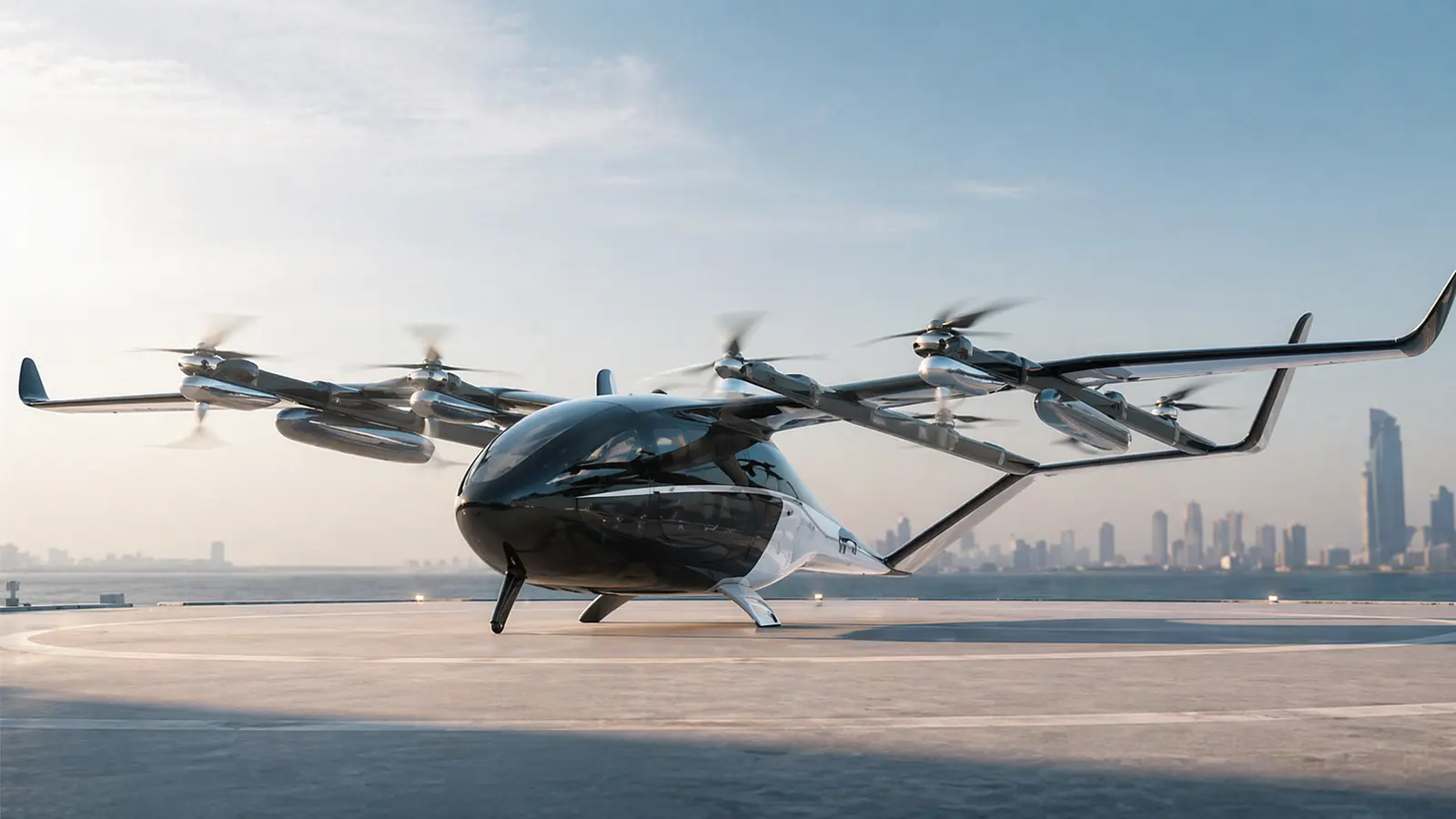 Yufeng Future M1 zbliża się do certyfikacji. Chiński eVTOL ma przewozić 5 osób i rozpędzać się do 200 km/h